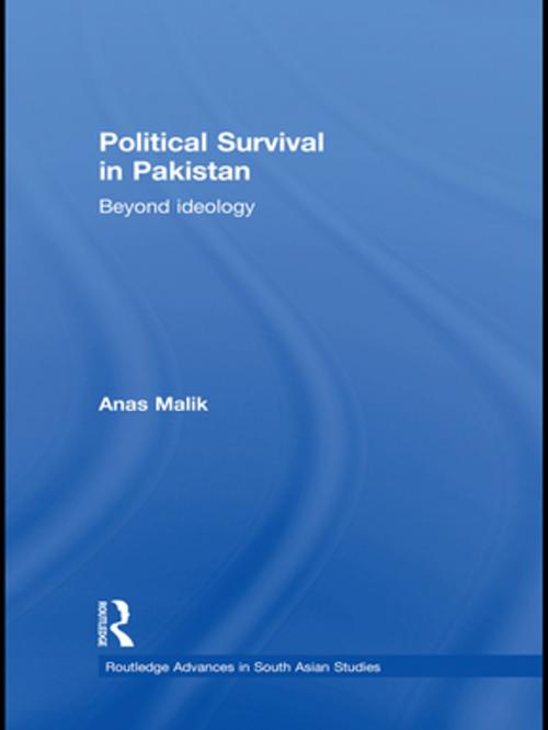 Cover of the book Political Survival in Pakistan by Anas Malik, Taylor and Francis