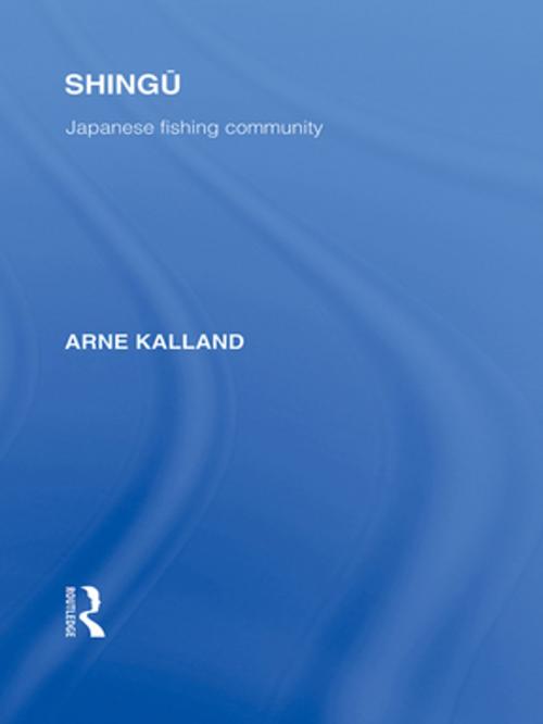 Cover of the book Shingu by Arne Kalland, Taylor and Francis
