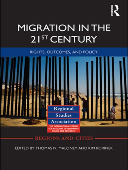 Cover of the book Migration in the 21st Century by , Taylor and Francis