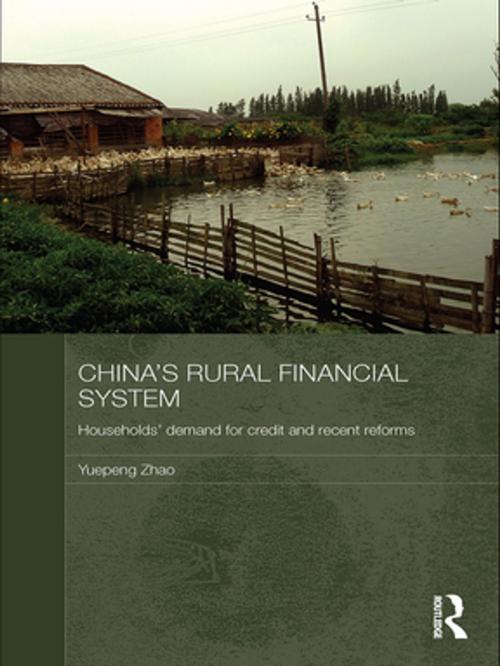 Cover of the book China's Rural Financial System by Yuepeng Zhao, Taylor and Francis