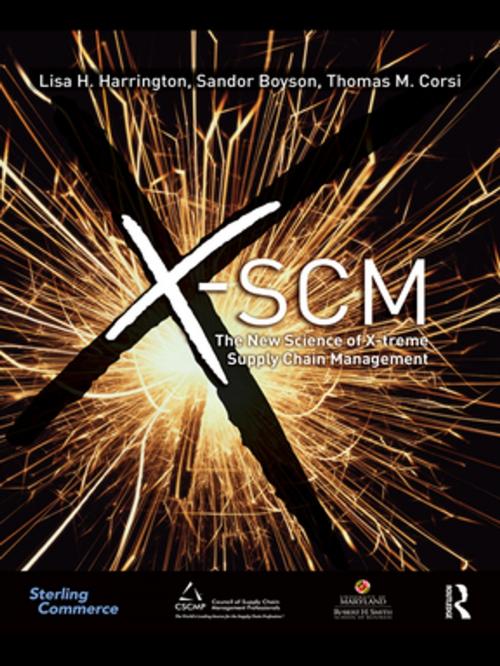 Cover of the book X-SCM by Lisa H Harrington, Sandor Boyson, Thomas Corsi, Taylor and Francis