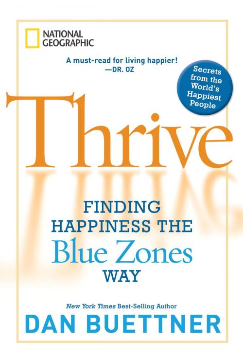 Cover of the book Thrive by Dan Buettner, National Geographic Society