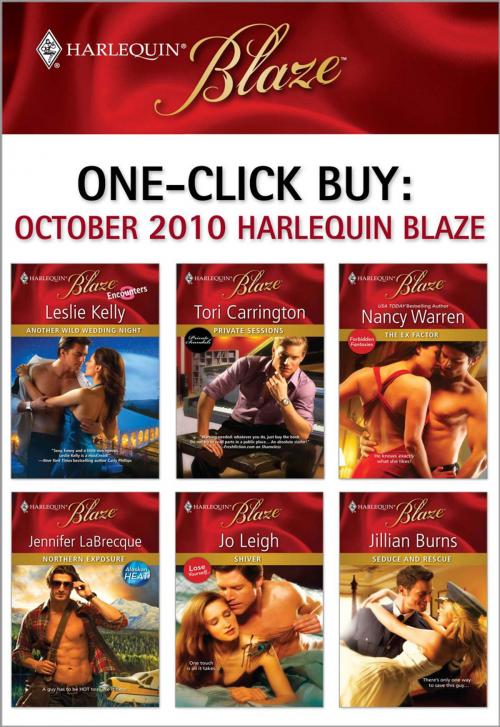 Cover of the book One-Click Buy: October 2010 Harlequin Blaze by Leslie Kelly, Tori Carrington, Nancy Warren, Jennifer LaBrecque, Jo Leigh, Jillian Burns, Harlequin