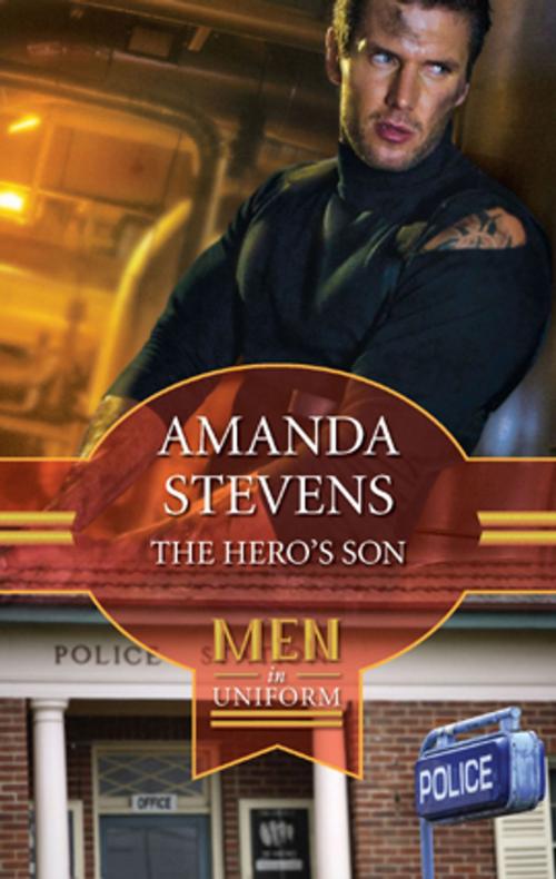 Cover of the book The Hero's Son by Amanda Stevens, Harlequin