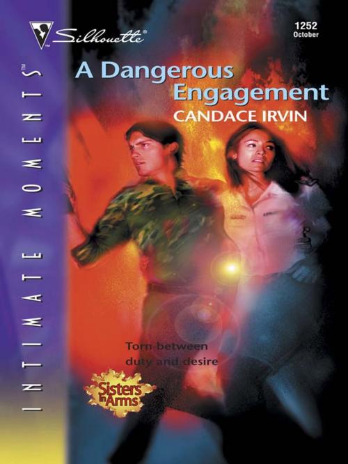 Cover of the book A Dangerous Engagement by Candace Irvin, Silhouette