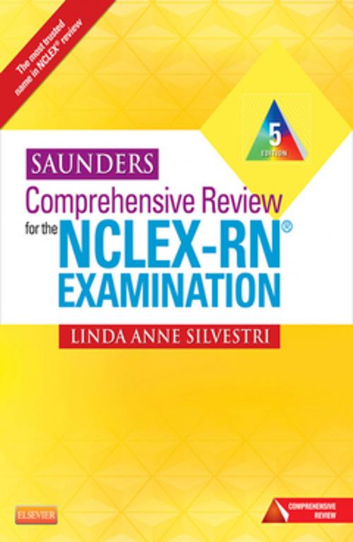 Cover of the book Saunders Comprehensive Review for the NCLEX-RNÂ® Examination by Linda Anne Silvestri, Elsevier Health Sciences