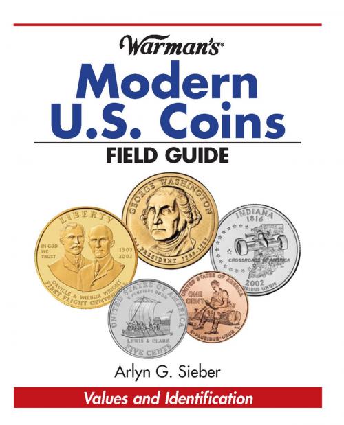 Cover of the book Warman's Modern US Coins Field Guide by Arlyn Sieber, F+W Media