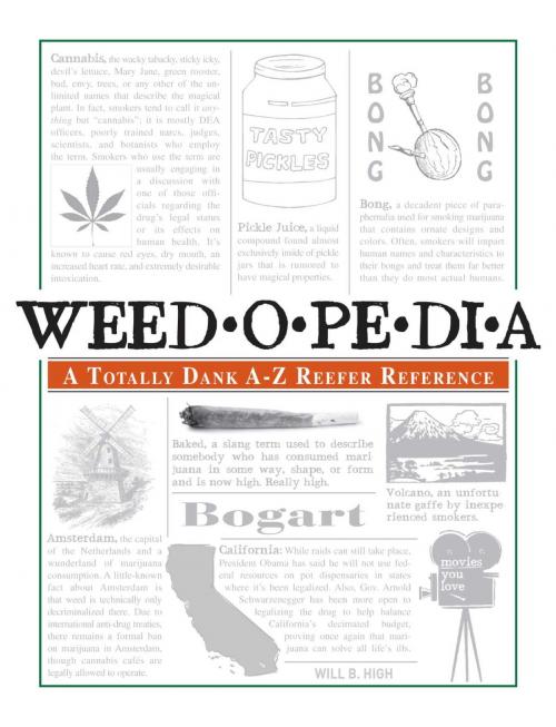 Cover of the book Weedopedia by Will B High, Adams Media
