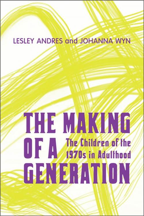 Cover of the book The Making of a Generation by Lesley Andres, Johanna  Wyn, University of Toronto Press, Scholarly Publishing Division