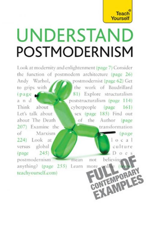 Cover of the book Understand Postmodernism: Teach Yourself by Glenn Ward, Hodder & Stoughton