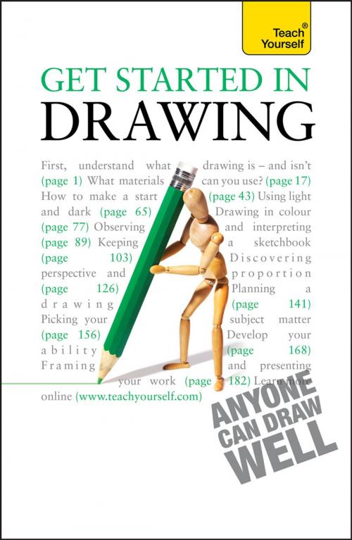 Cover of the book Get Started in Drawing: Teach Yourself by Robin Capon, John Murray Press
