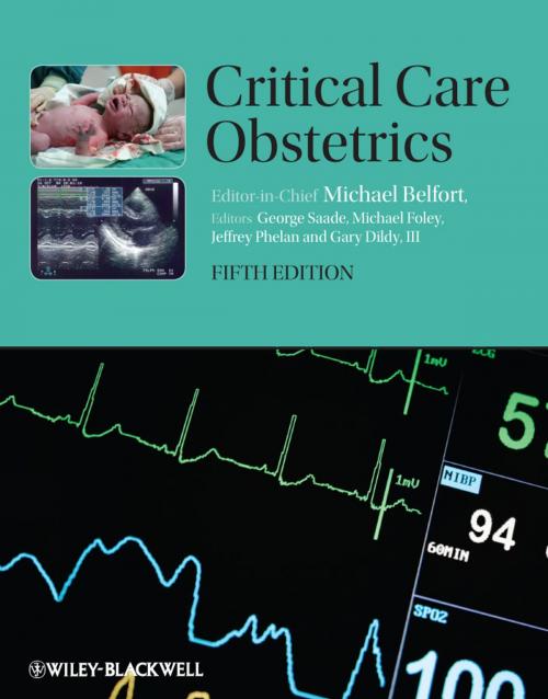 Cover of the book Critical Care Obstetrics by Michael A. Belfort, Wiley