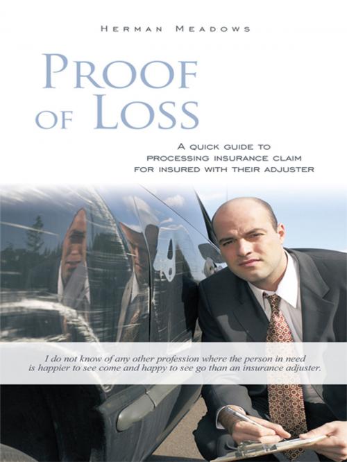 Cover of the book Proof of Loss by Herman Meadows, iUniverse
