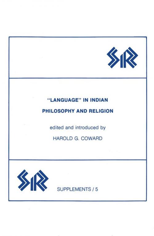 Cover of the book Language in Indian Philosophy and Religion by , Wilfrid Laurier University Press