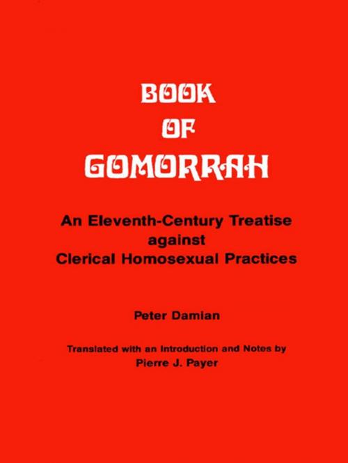 Cover of the book Book of Gomorrah by Peter Damian, Wilfrid Laurier University Press