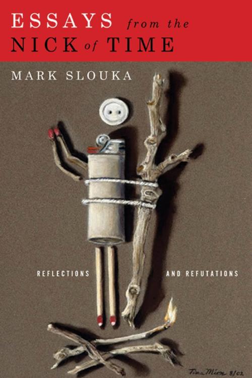 Cover of the book Essays from the Nick of Time by Mark Slouka, Graywolf Press