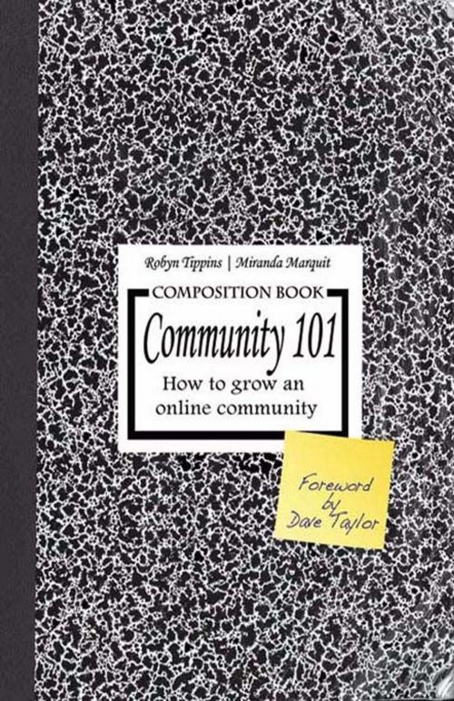 Cover of the book Community 101 by Robyn Tippins and Miranda Marquit, Happy About