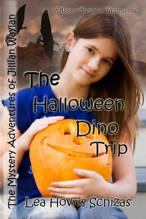 Cover of the book The Halloween Dino Trip by Lea Schizas, MuseItUp Publishing