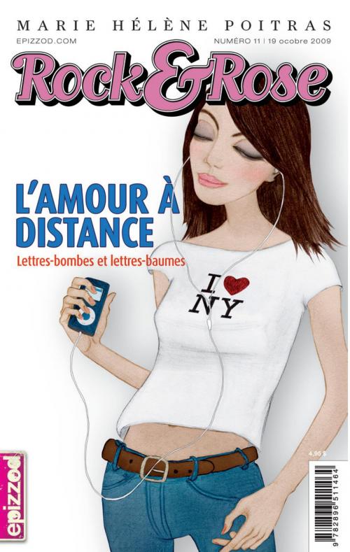 Cover of the book L’amour à distance by Marie Hélène Poitras, La courte échelle