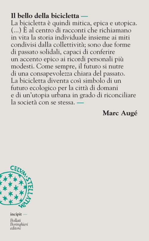 Cover of the book Il bello della bicicletta by Marc Augé, Bollati Boringhieri