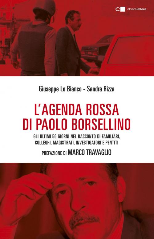 Cover of the book L'agenda rossa di Paolo Borsellino by Giuseppe Lo Bianco, Sandra Rizza, Chiarelettere