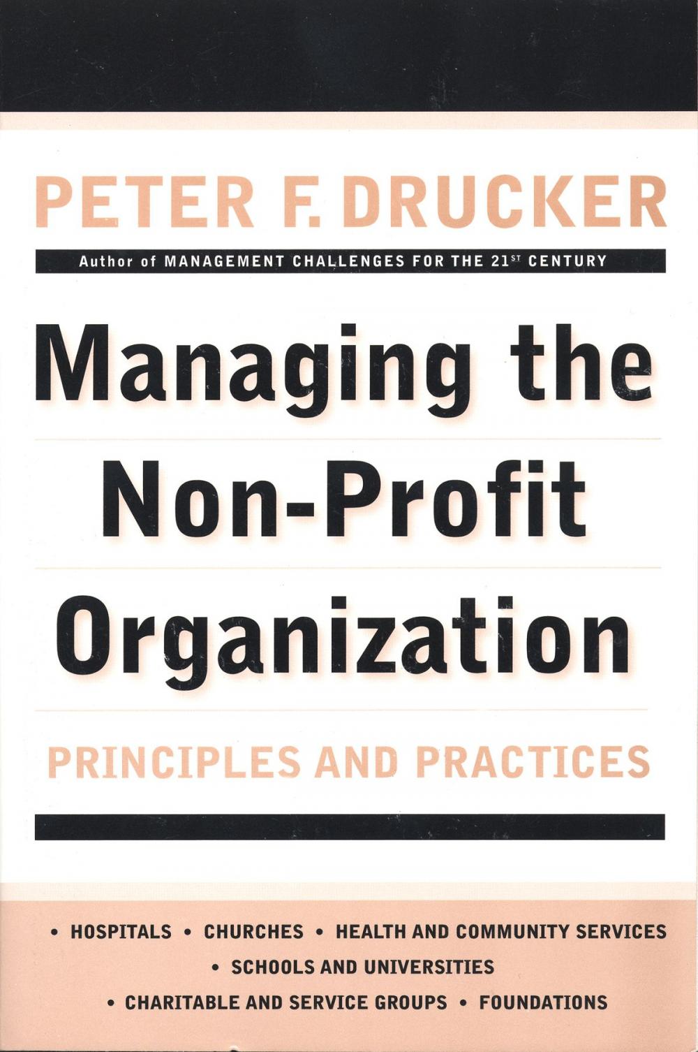 Big bigCover of Managing the Non-Profit Organization