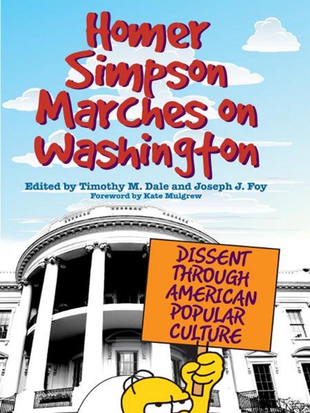 Big bigCover of Homer Simpson Marches on Washington