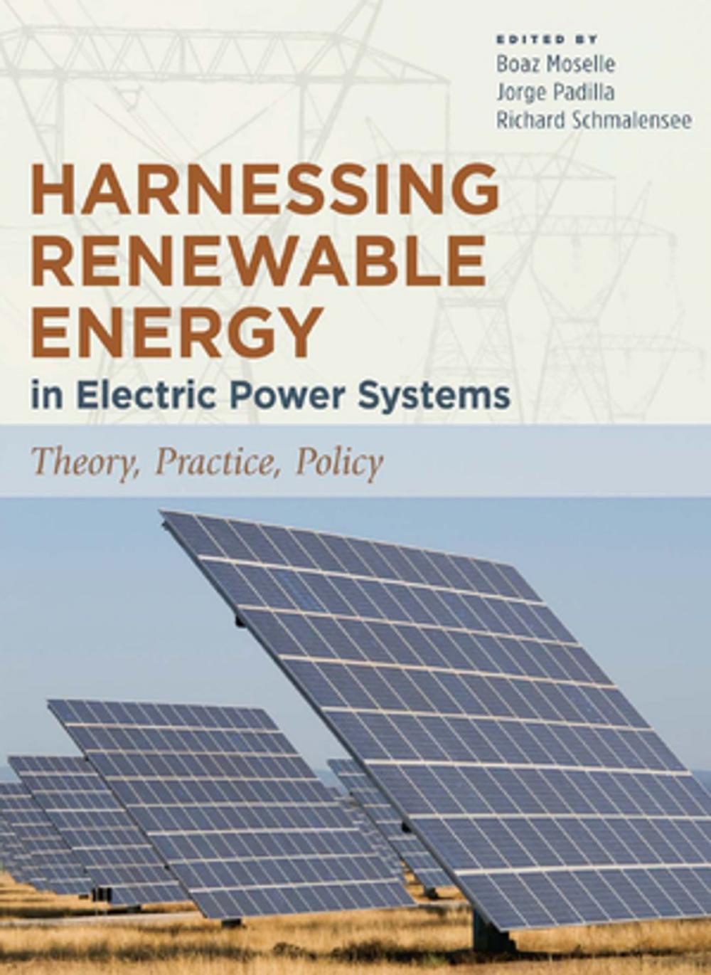 Big bigCover of Harnessing Renewable Energy in Electric Power Systems