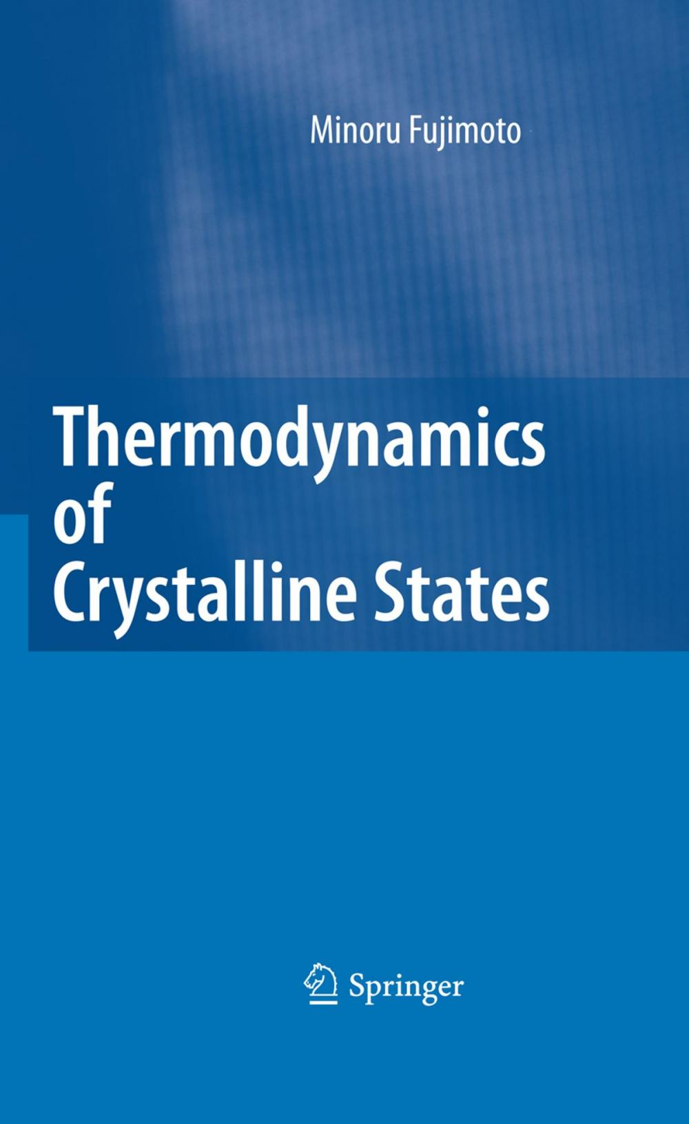 Big bigCover of Thermodynamics of Crystalline States