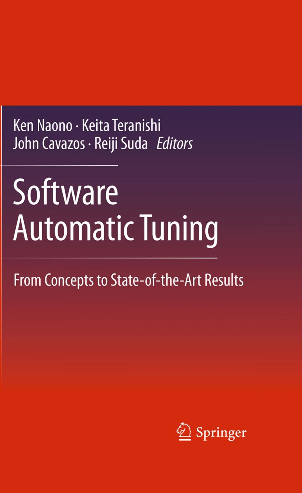 Big bigCover of Software Automatic Tuning