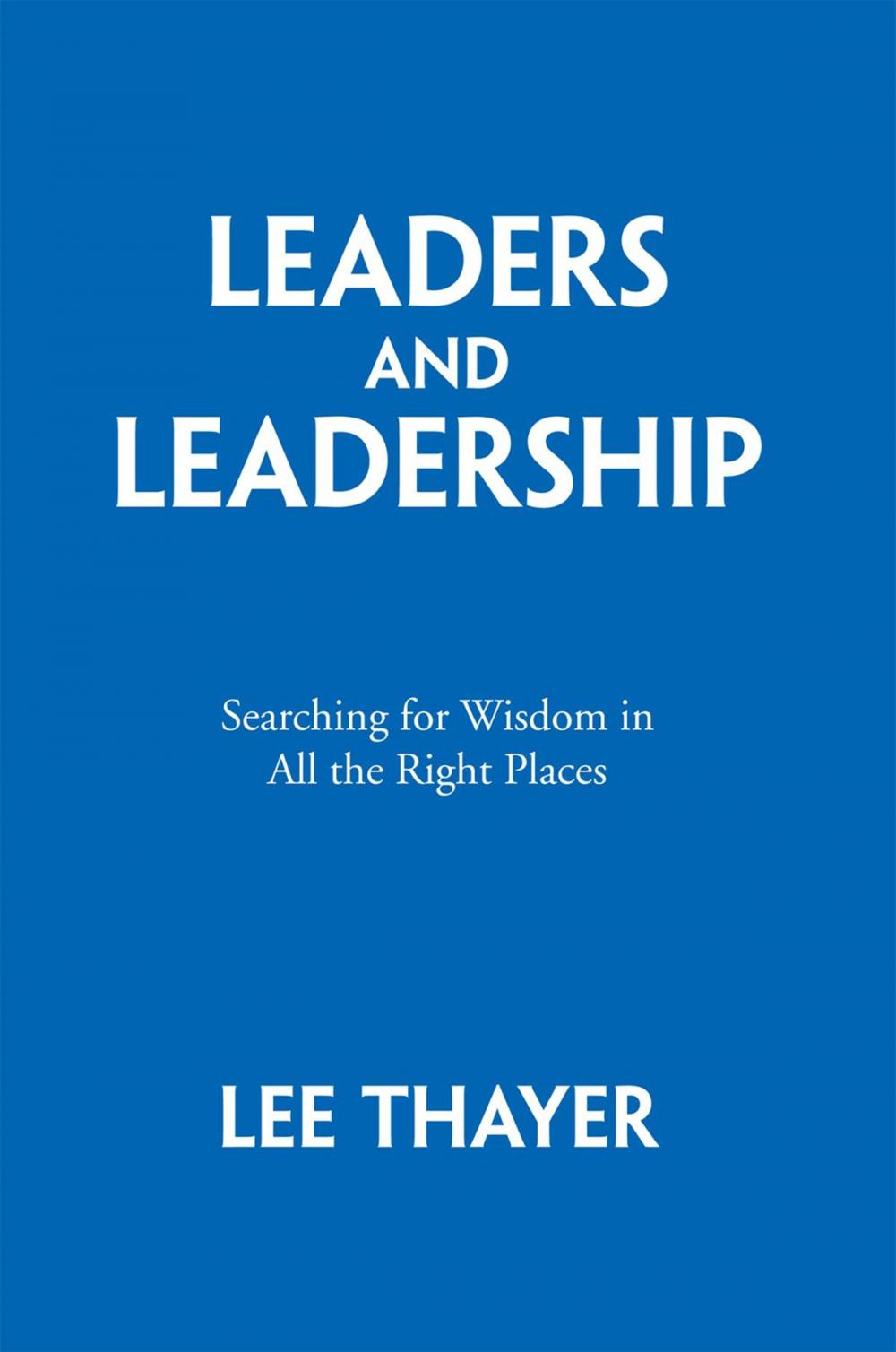 Big bigCover of Leaders and Leadership