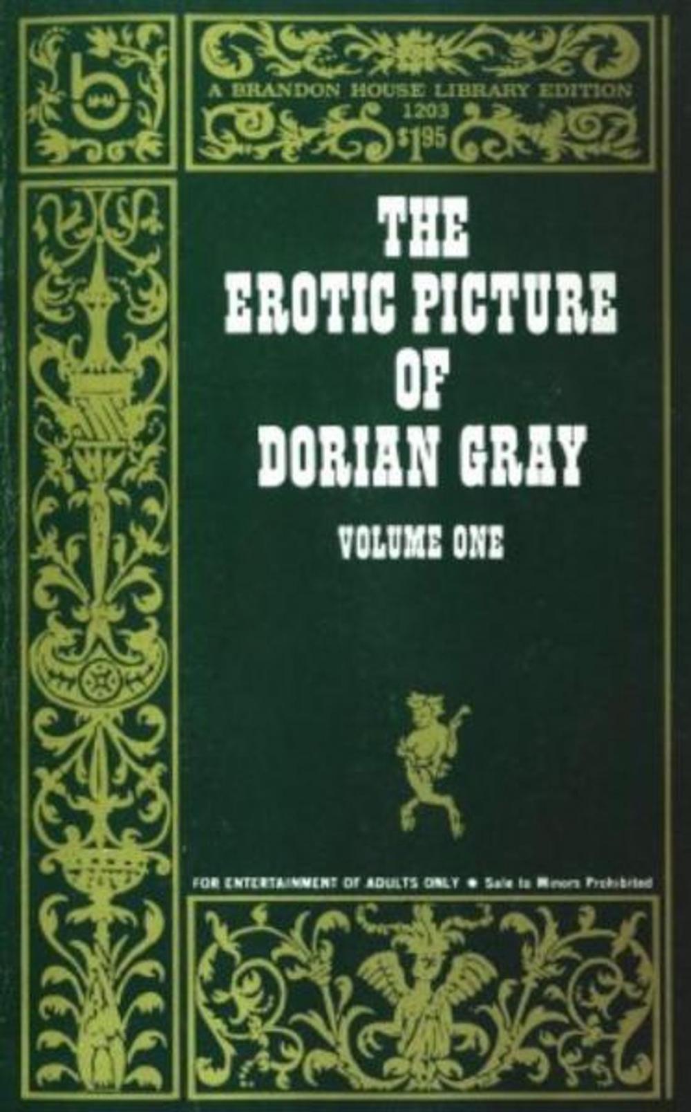Big bigCover of The V1 Erotic Picture Of Dorian Gray