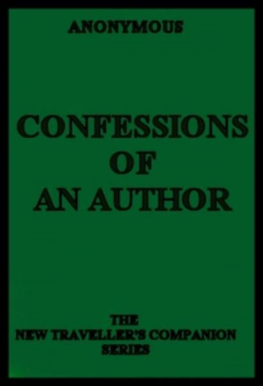 Big bigCover of Confessions Of An Author