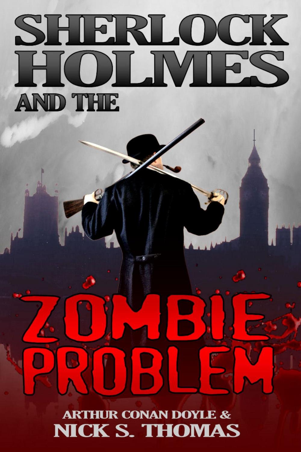 Big bigCover of Sherlock Holmes and the Zombie Problem