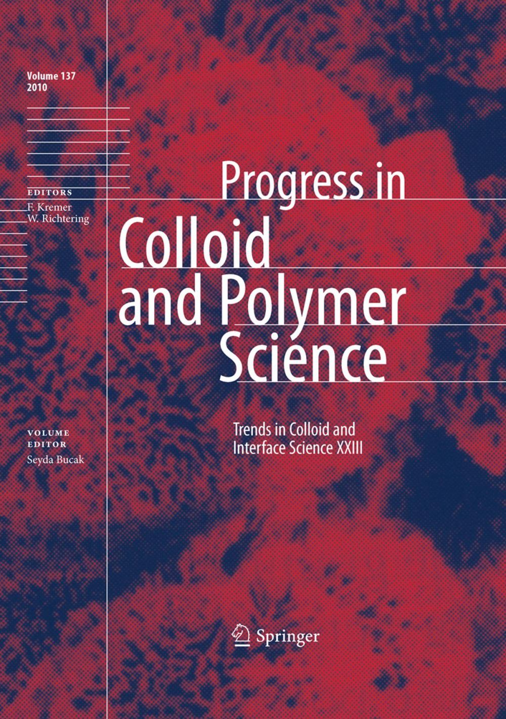 Big bigCover of Trends in Colloid and Interface Science XXIII