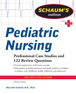 Cover of the book Schaum's Outline of Pediatric Nursing by Rodney L. Moser