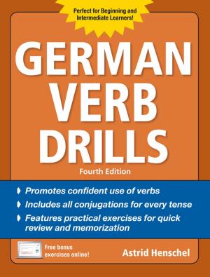 Cover of the book German Verb Drills, Fourth Edition by Elliott Mendelson