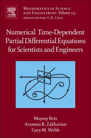 Cover of the book Numerical Time-Dependent Partial Differential Equations for Scientists and Engineers by George Petropoulos, Y.H. Kerr, Prashant K. Srivastava