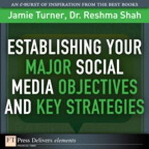 Book cover of Establishing Your Major Social Media Objectives and Key Strategies