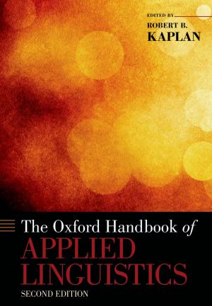 Cover of the book The Oxford Handbook of Applied Linguistics by Robert W. Kolb