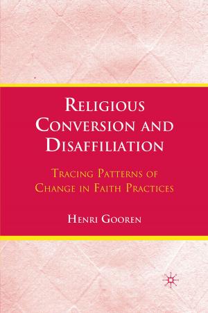 Cover of the book Religious Conversion and Disaffiliation by Masudul Alam Choudhury