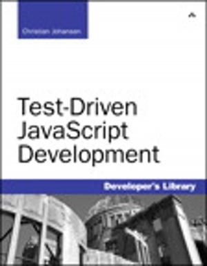 Cover of the book Test-Driven JavaScript Development by Jonathan Herring, Sandy Allgeier, Richard Templar, Samuel Barondes