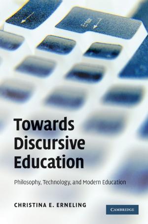 Cover of the book Towards Discursive Education by Dr Elizabeth Leane