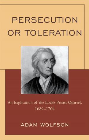 Cover of the book Persecution or Toleration by Duncan Richter
