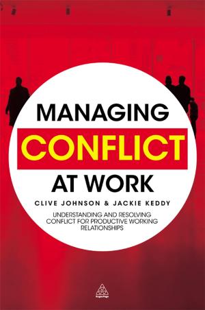 Cover of the book Managing Conflict at Work by Johanna Rothman, Jutta Eckstein