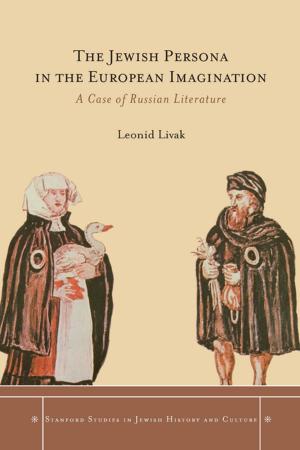Book cover of The Jewish Persona in the European Imagination