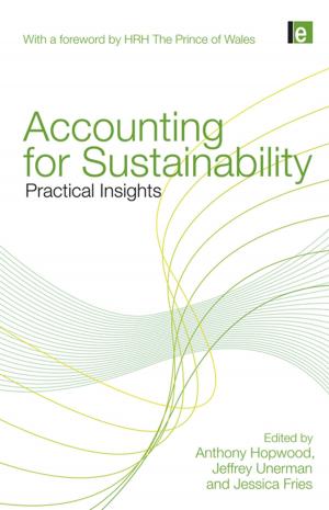 Cover of the book Accounting for Sustainability by Frederick Winslow Taylor