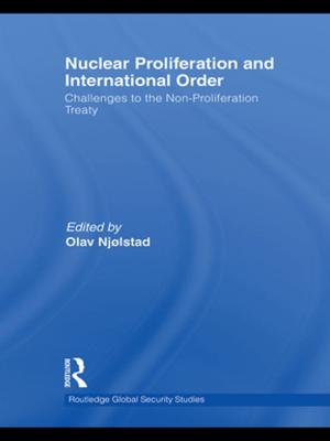 Cover of the book Nuclear Proliferation and International Order by ODAIRA, Takeshi, 大平剛史