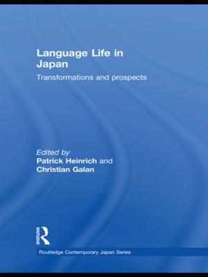Cover of the book Language Life in Japan by Carolyn W. de la L. Oulton