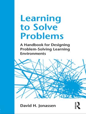 Cover of the book Learning to Solve Problems by Gordon Martel